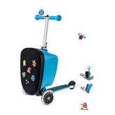 Micro Scooter Luggage Junior Velcro Blue
